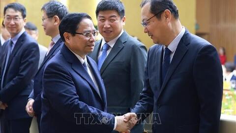 Thủ tướng Phạm Minh Chính tọa đàm với các doanh nghiệp Hàn Quốc    ​