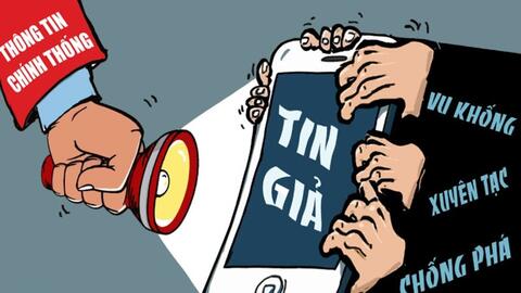 Kịp thời thông tin chính thống, không để "lộng giả thành chân"
