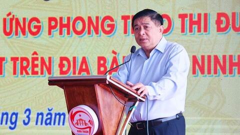 Phó thủ tướng Nguyễn Chí Dũng: Ninh Thuận phải quyết tâm hoàn thành sớm mục tiêu xóa nhà tạm, nhà dột nát