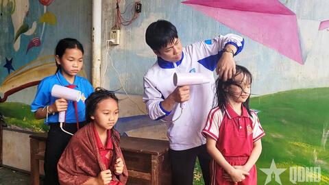 Thầy Tâm tâm huyết với học trò nghèo