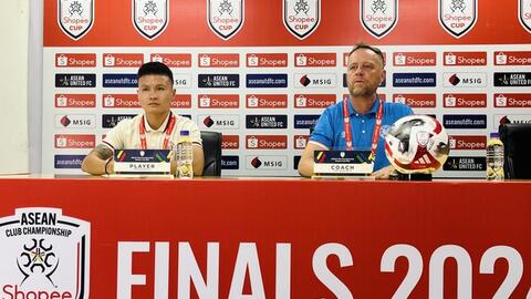 Quang Hải: "Công an Hà Nội FC quyết tâm thắng Buriram Utd, vô địch C1 Đông Nam Á"