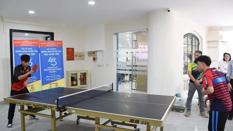 Giải đấu truyền cảm hứng phát triển bóng bàn
