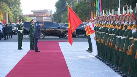 Tổng Bí thư Tô Lâm dự Lễ kỷ niệm 80 năm Ngày truyền thống LLVT Quân khu 9