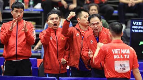 SEA Games 33: Thua đáng tiếc Singapore, bóng bàn Việt Nam lỡ hẹn Huy chương vàng đồng đội nam