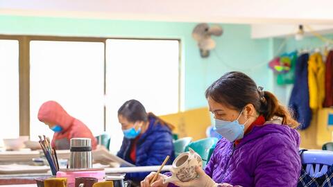 Làng nghề Hà Nội tất bật vào vụ Tết