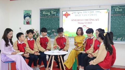 100% cơ sở giáo dục phổ thông có tổ tư vấn học đường