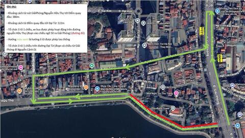 Hà Nội điều chỉnh tổ chức giao thông nút giao Giải Phóng - Nguyễn Hữu Thọ từ 10-1