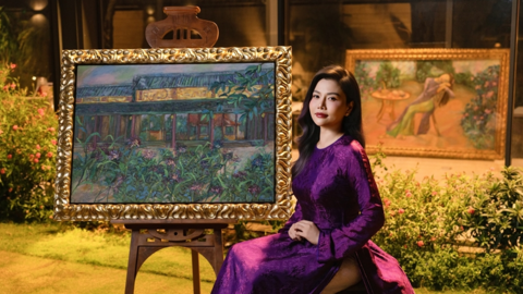 Giấc mơ di sản trong “Mộng giữa chiều hoa” của họa sĩ Lê Trang