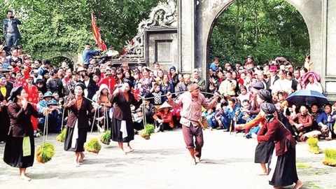 Lễ hội Cướp kén ở Phú Thọ là Di sản văn hóa phi vật thể quốc gia