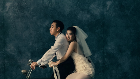 Lộ diện ảnh cưới đẹp như cổ tích của Á hậu Phương Nhi và thiếu gia Minh Hoàng