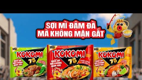 KOKOMI 75 MỚI - SỢI MÌ ĐẬM ĐÀ MÀ KHÔNG MẶN GẮT