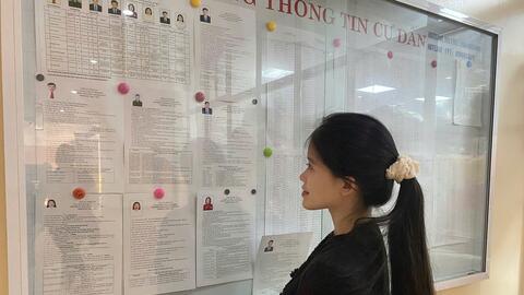 Lá phiếu - niềm tự hào của thế hệ trẻ