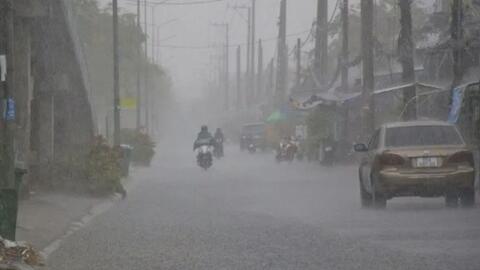 Thời tiết hôm nay (12-3): Đề phòng mưa đá và gió giật mạnh tại duyên hải Nam Trung Bộ