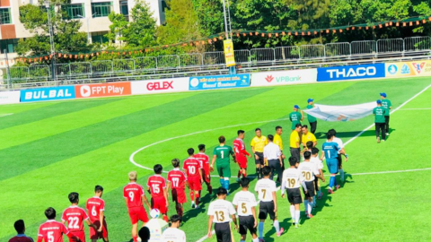 Bế mạc Giải bóng đá Thanh niên Sinh viên Việt Nam 2026: ĐH Thủy lợi đăng quang