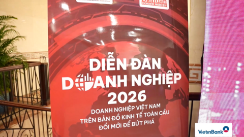 Video highlight Diễn đàn Doanh nghiệp 2026: Doanh nghiệp Việt Nam trên bản đồ kinh tế toàn cầu - Đổi mới để bứt phá