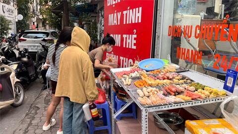 Nguy cơ tiềm ẩn từ thực phẩm đường phố