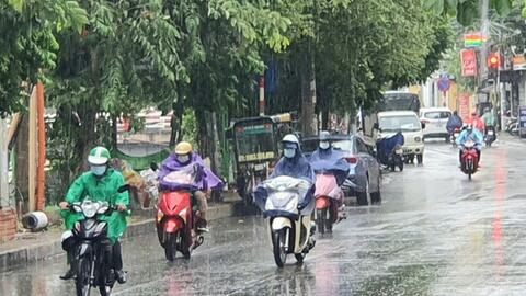 Thời tiết hôm nay (17-4): Khu vực Bắc Bộ có mưa, mưa vừa