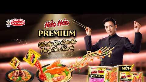 CÙNG “NHẠC TRƯỞNG” SOOBIN TRẢI NGHIỆM HẢO HẢO PREMIUM: GÓI SÚP LỚN ĐẬM ĐÀ, NÂNG TẦM HẢO VỊ