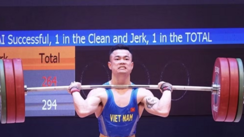 Việt Nam có huy chương đầu tiên tại Giải vô địch cử tạ châu Á 2026