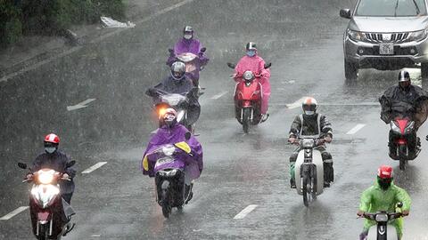 Thời tiết hôm nay (21-5): Bắc Bộ mưa rào và dông rải rác, cục bộ có nơi mưa rất to