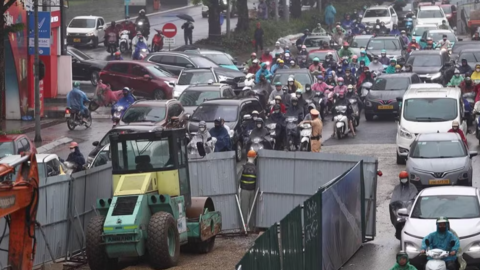 Hà Nội: Giảm thiểu ùn tắc khu vực rào chắn phục vụ các dự án trọng điểm