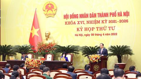 Sáng nay, khai mạc kỳ họp thứ tư HĐND thành phố Hà Nội