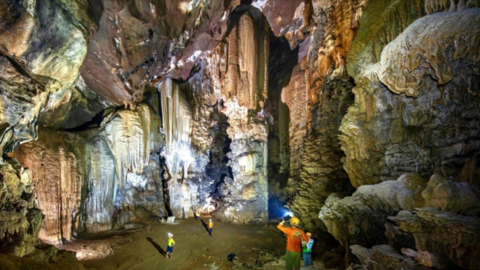 Phát hiện hang động mới tại Vườn quốc gia Phong Nha - Kẻ Bàng