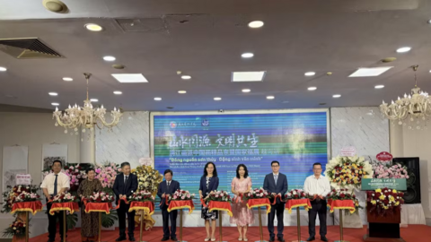 Không gian nghệ thuật kết nối văn hóa Việt - Trung hút khách tại Hà Nội