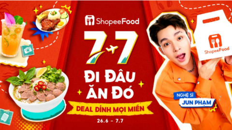 Thêm trọn vị cho mọi chuyến vi vu mùa hè cùng ShopeeFood 7/7