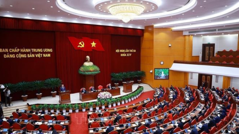 Hôm nay, Hội nghị lần thứ ba Ban Chấp hành Trung ương Đảng khóa XIV bước sang ngày làm việc thứ ba