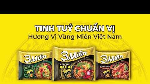 Mì 3 Miền Gold "Tinh Túy Chuẩn Vị"