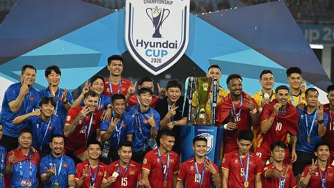 HLV Kim Sang-sik nói gì khi đội tuyển Việt Nam vô địch ASEAN Cup 2026?