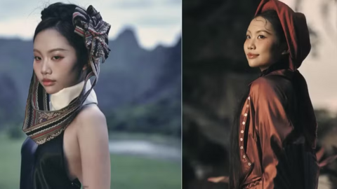 Phương Mỹ Chi lên tiếng sau tranh luận về khăn Piêu