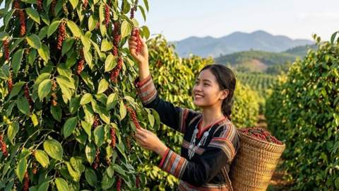 Giá hồ tiêu hôm nay 3.9.2026 giữ vùng 135.000–137.000 đồng/kg