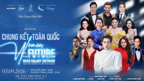 Đức Phúc và “mỹ nhân” robot Mornine sẽ tham gia đêm chung kết “Miss Galaxy Vietnam 2026”