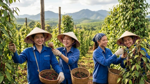 Giá hồ tiêu hôm nay 8.9.2026: Cao nhất 137.000 đồng/kg