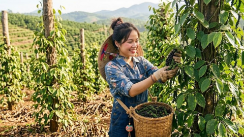 Giá tiêu hôm nay 16.9 chưa biến động, thị trường chờ lực mua mới