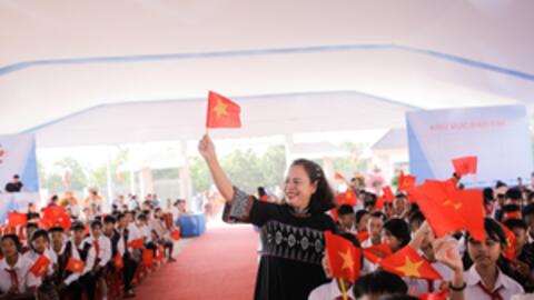 Hiện thực hóa ước mơ học tập nơi vùng phên dậu