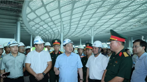 Thi công 3 ca 4 kíp, kiên quyết xử lý nhà thầu yếu tại sân bay Long Thành