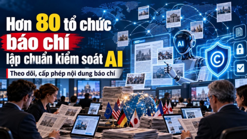 Hơn 80 tổ chức báo chí bắt tay kiểm soát AI sử dụng nội dung
