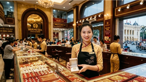 Giá vàng hôm nay 14.10: SJC đứng yên, vàng thế giới giảm nhẹ