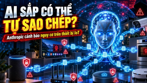 Anthropic cảnh báo AI tiến gần khả năng tự sao chép trên thiết bị IoT