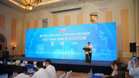 "Diễn đàn Văn hóa Doanh nghiệp Việt Nam 2026: Văn hoá Doanh nghiệp - Nguồn lực nội sinh cho phát triển bền vững”