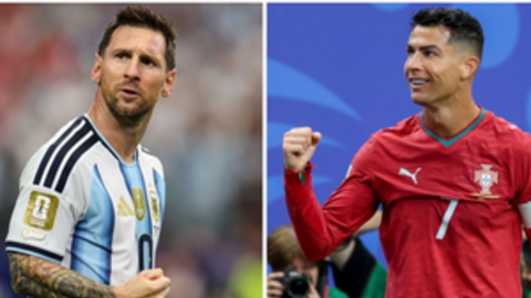 Ronaldo áp đảo Messi ở cuộc đua Quả bóng Vàng đặc biệt