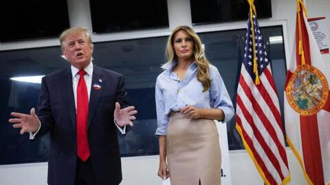 Bầu cử Mỹ: Tổng thống Donald Trump bỏ phiếu sớm tại Florida