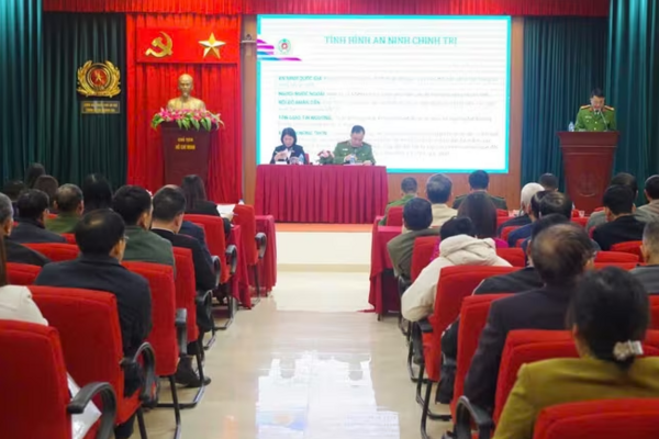 Phạm pháp hình sự trên địa bàn xã Quảng Oai giảm 21,9% so với cùng kỳ