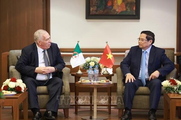 Thủ tướng Phạm Minh Chính làm việc với các Bộ, Tập đoàn của Algeria để cụ thể hoá quan hệ Đối tác Chiến lược