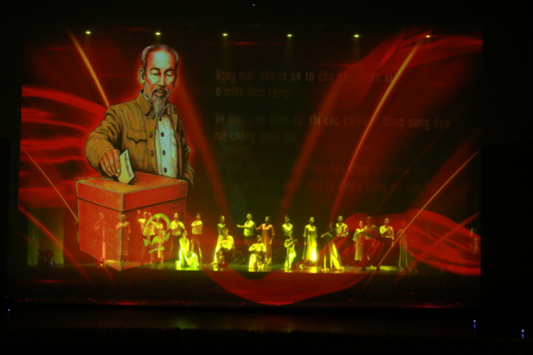 Chương trình nghệ thuật chính luận "Vinh quang Quốc hội Việt Nam" - biểu tượng của lòng dân, trí tuệ, bản lĩnh và khát vọng