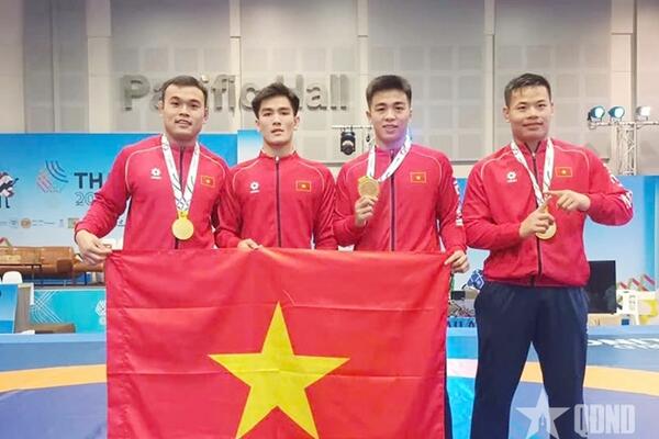 Những gương mặt vàng của thể thao Quân đội