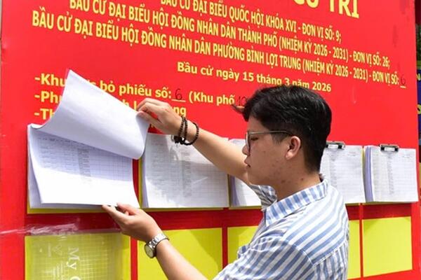 Cuộc bầu cử có nhiều dấu ấn mang tính lịch sử